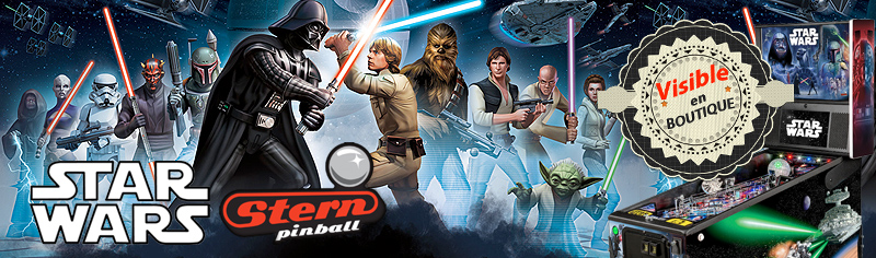 Flipper Star Wars Pro Premium et LE en vente chez Alda-Jeux