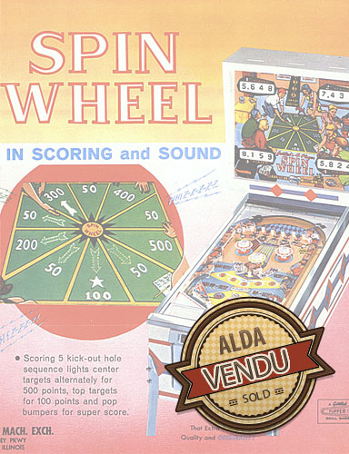 Flipper Spin Wheel chez Alda.fr